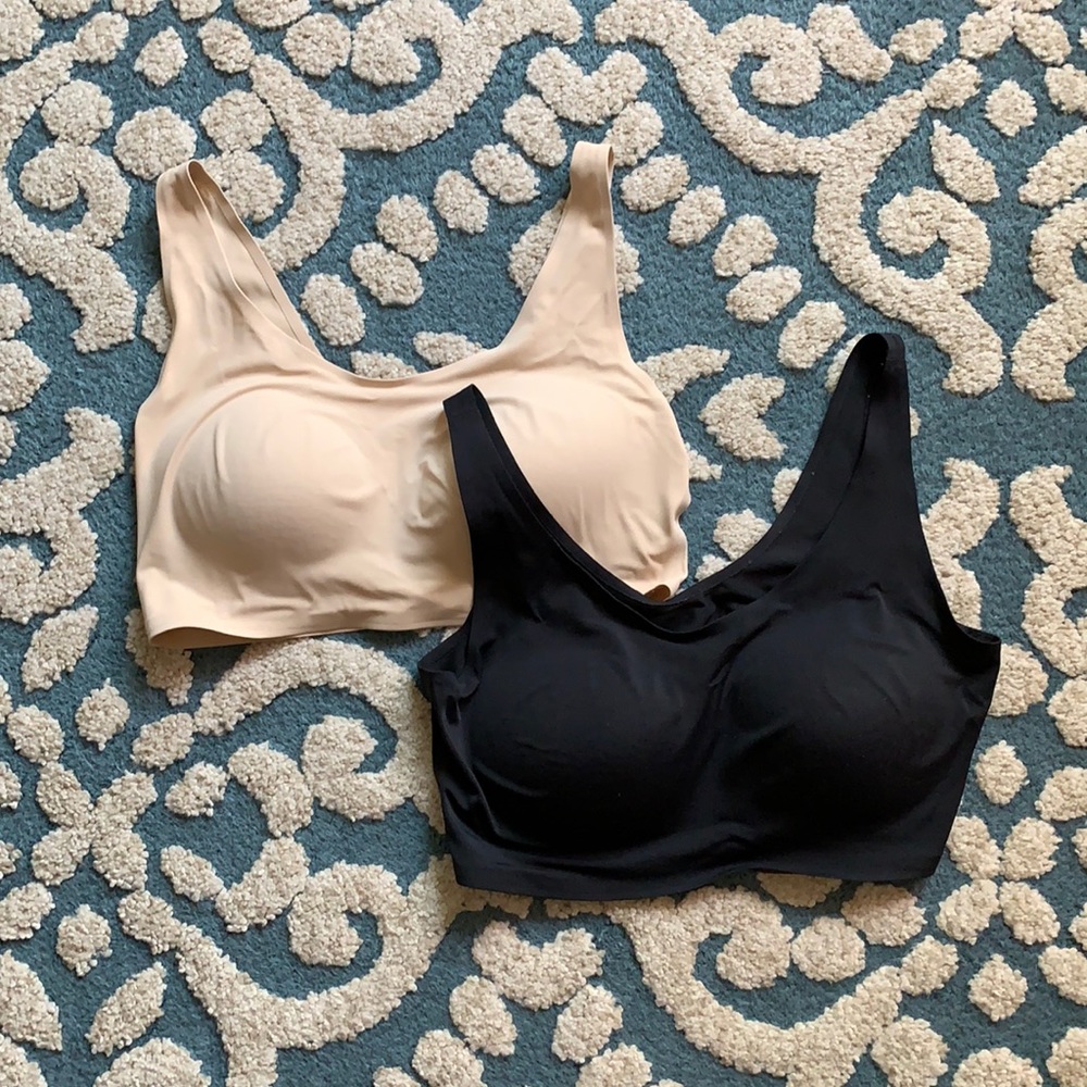Uniqlo Seamless Airism Pull On Bra
